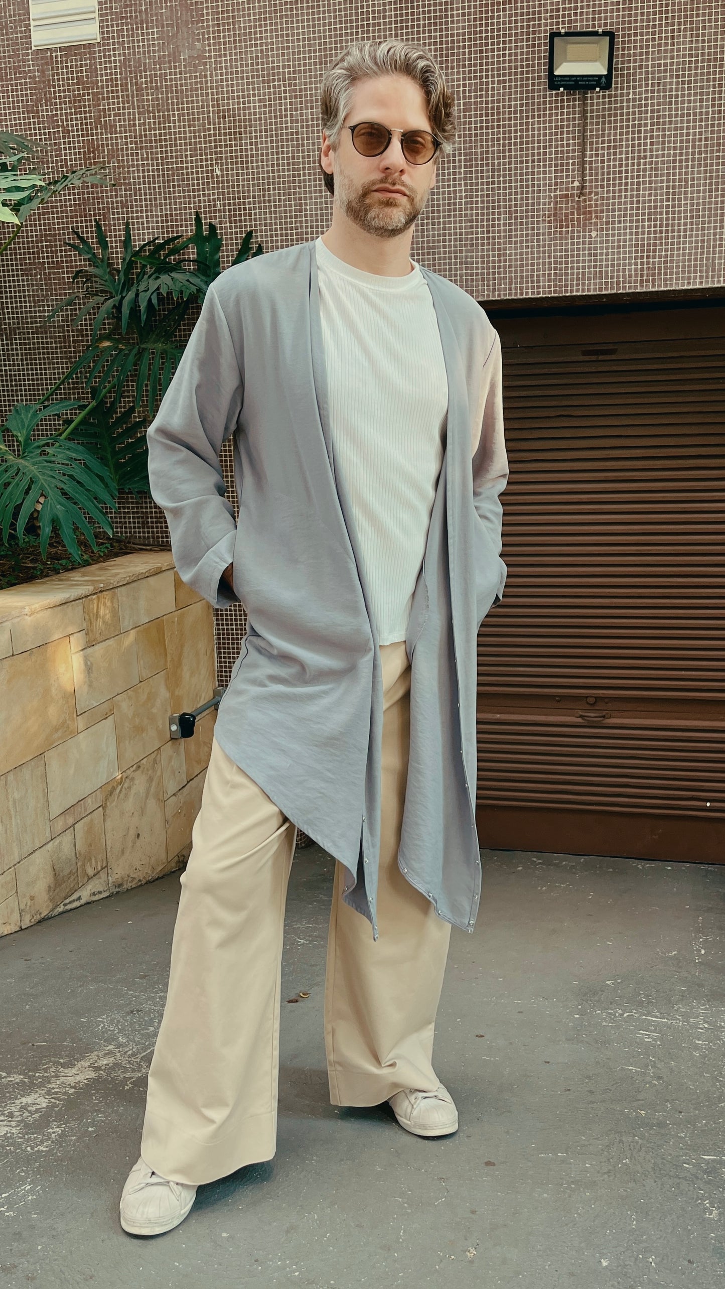 CARDIGAN FLÂMULA | CINZA