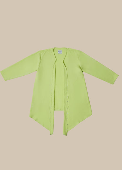 CARDIGAN FLÂMULA | VERDE LIMA