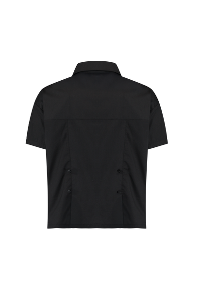 CAMISA POLO ENSEJE | PRETA