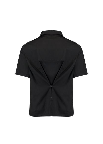 CAMISA POLO ENSEJE | PRETA