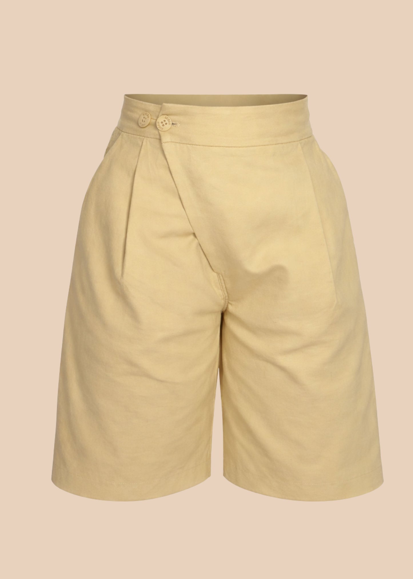 BERMUDA LADEIRA | BEGE