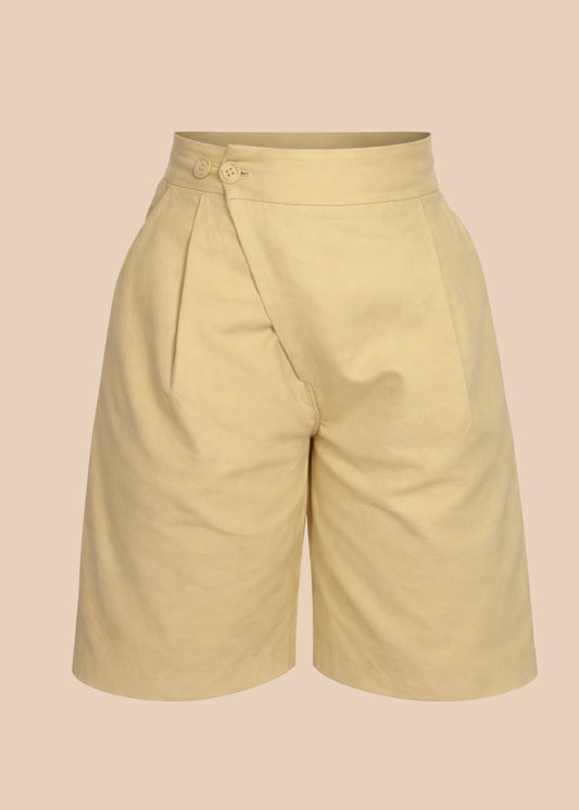 BERMUDA LADEIRA | BEGE