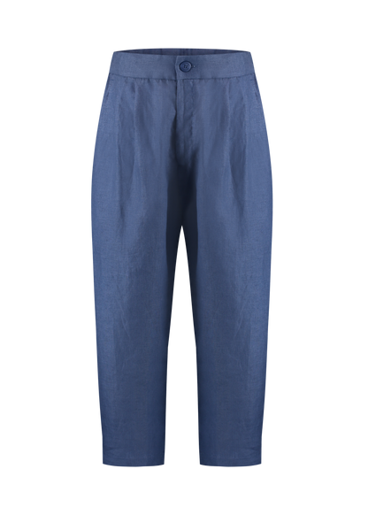 CALÇA  IJUÍ - 100% LINHO | AZUL ÍNDIGO