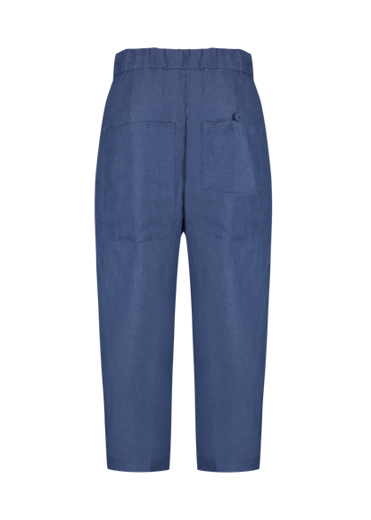 CALÇA  IJUÍ - 100% LINHO | AZUL ÍNDIGO