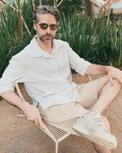 BERMUDA LADEIRA | BEGE