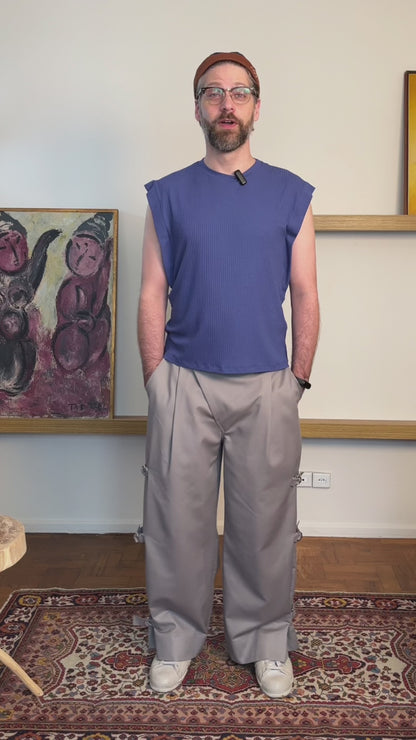 CALÇA ESCARPA | CINZA